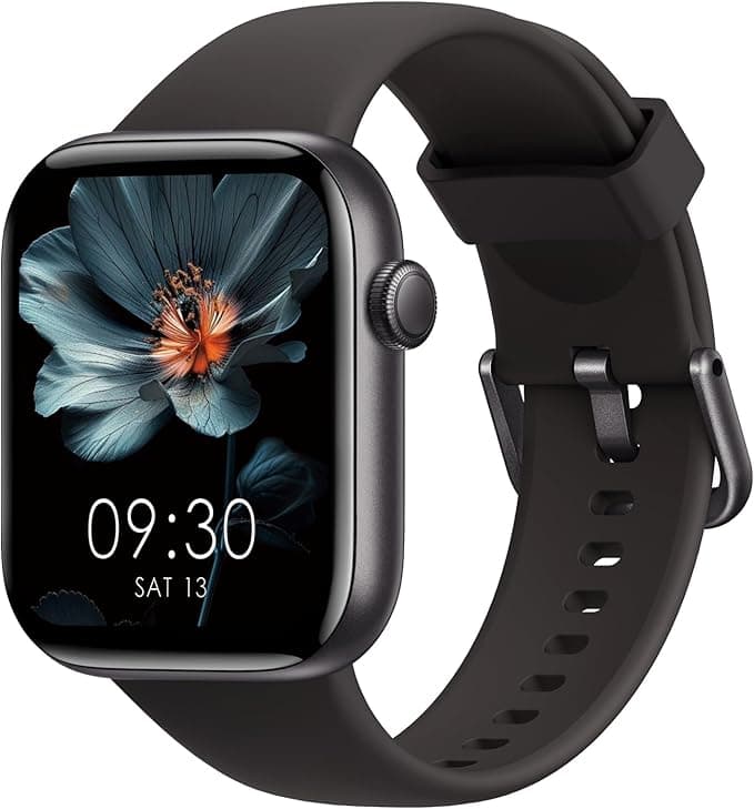 AcclaFit Smartwatch Uomo Donna, 1.85" Orologio Smartwatch con Effettua/Risposta Chiamate, 113 Sportive Smart Watch con Contapassi/SpO2/Sonno/Cardiofrequenzimetro, Impermeabil IP68 per iOS Android